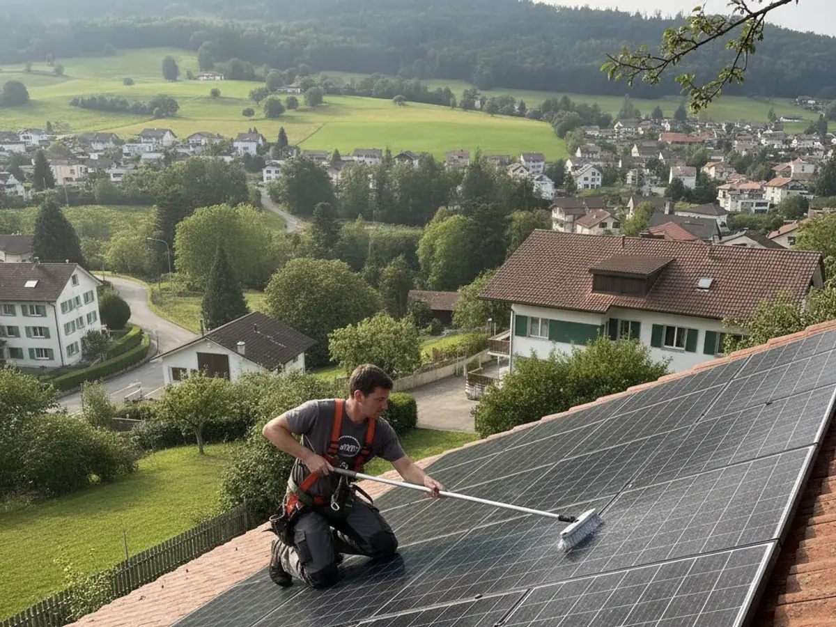 Maintenance & nettoyage de panneaux solaires