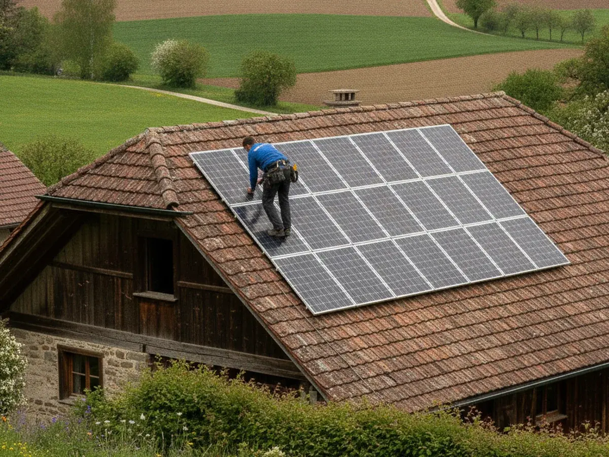 Panneaux solaires à Delémont, Jura