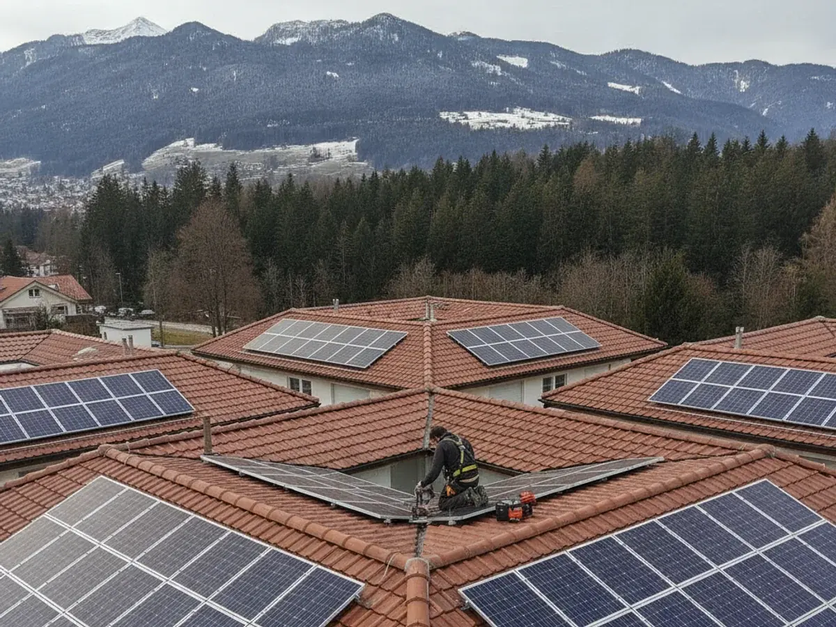 Panneaux solaires à La Chaux-de-Fonds, Neuchâtel