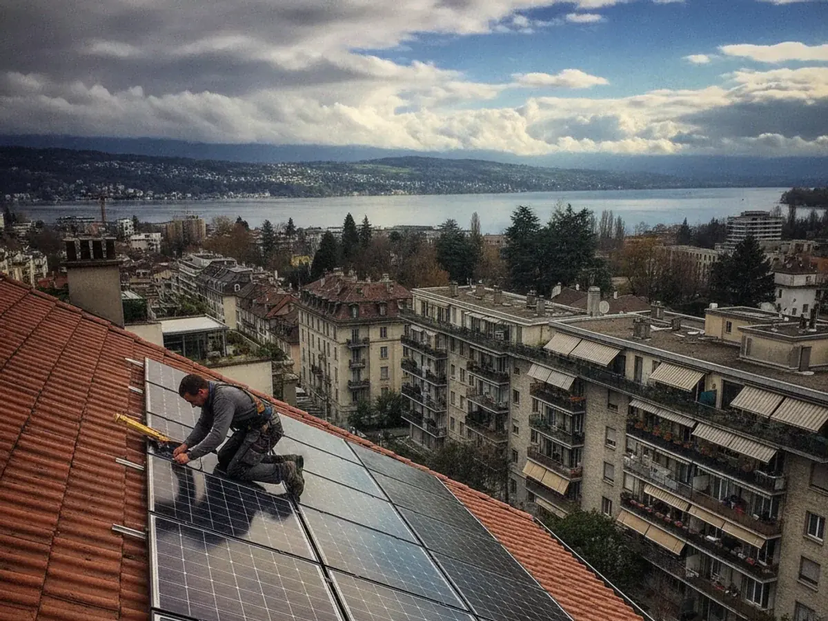 Panneaux solaires à Lausanne, Vaud